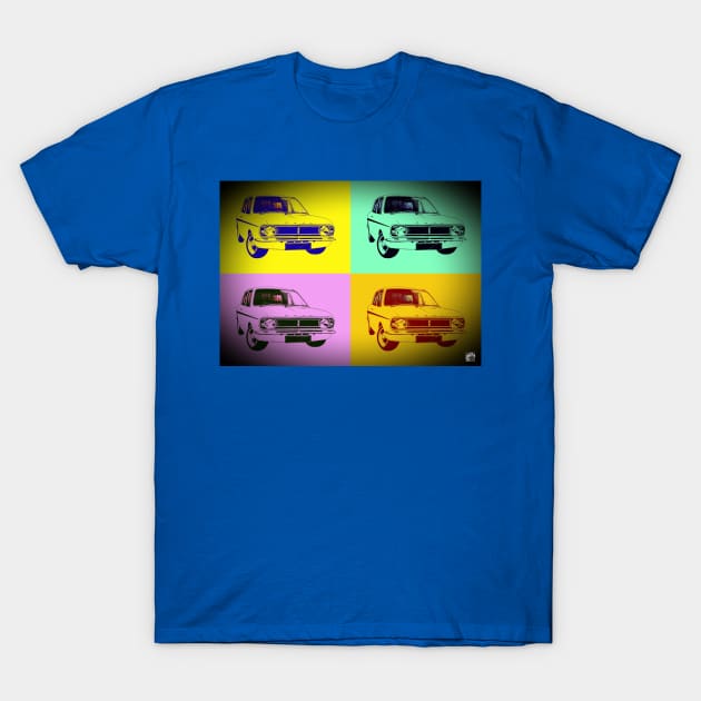 Geo3Doodles Pop t'art stylee Tina II Doodle T-Shirt by Geo3doodles